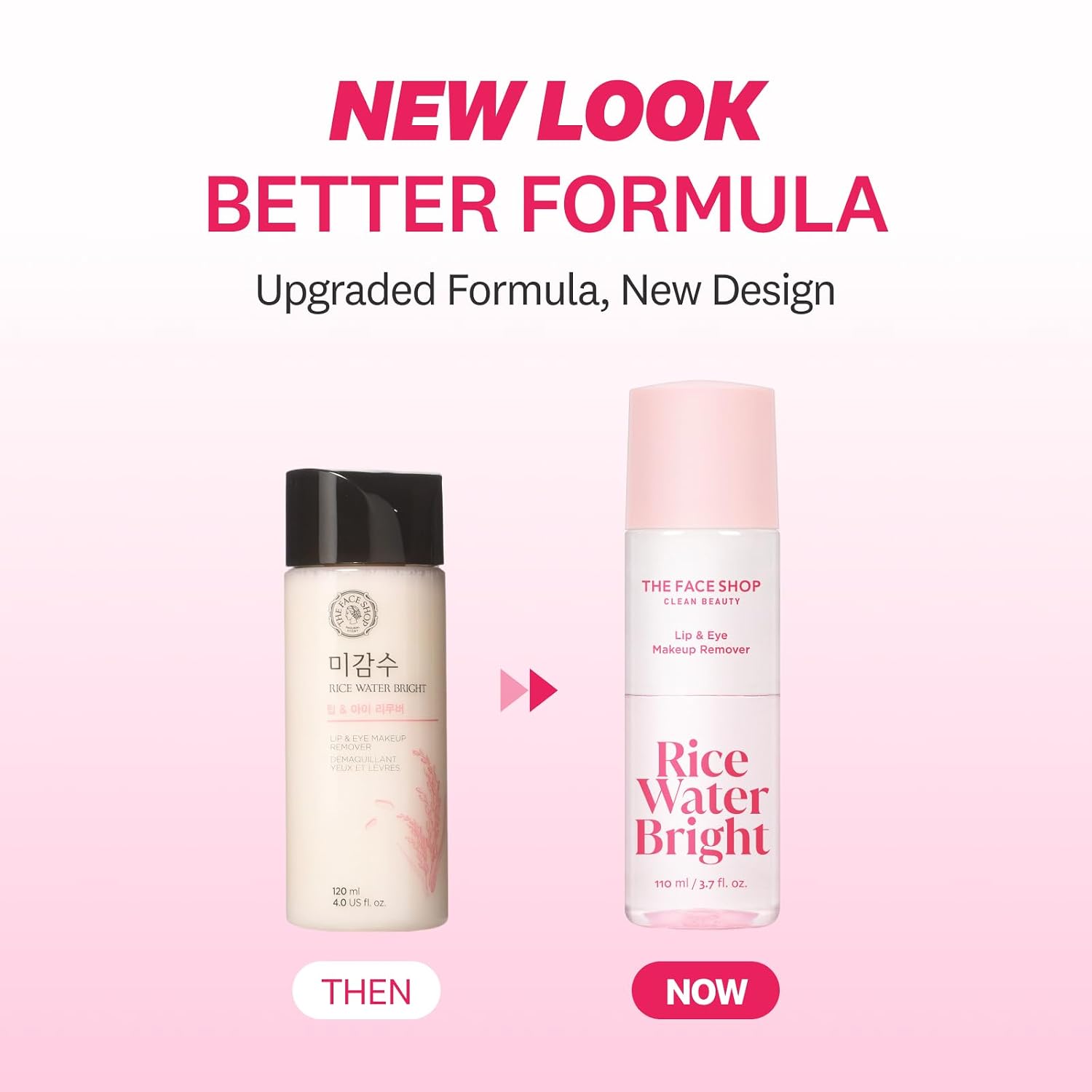 THEFACESHOP RICE WATER BRIGHT LIP & EYE MAKEUP REMOVER
