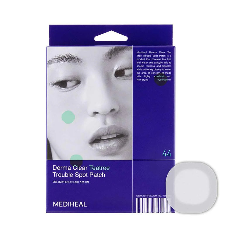 MEDIHEAL DERMA CLEAR TEATREE TROUBLE SPOT PATCH *6POUCH /132EA