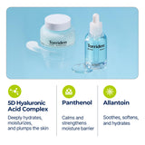 TORRIDEN DIVE IN SERUN + SOOTHING CREAM HYALURONIC ACID CARE SET