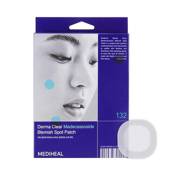 MEDIHEAL DERMA CLEAR MADECASSOSIDE BLEMISH SPOT PATCH *6POUCH/132