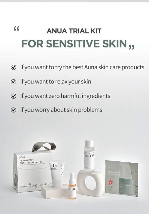 ANUA HEARTLEAF SMOOTHING TRIAL TRAVEL KIT