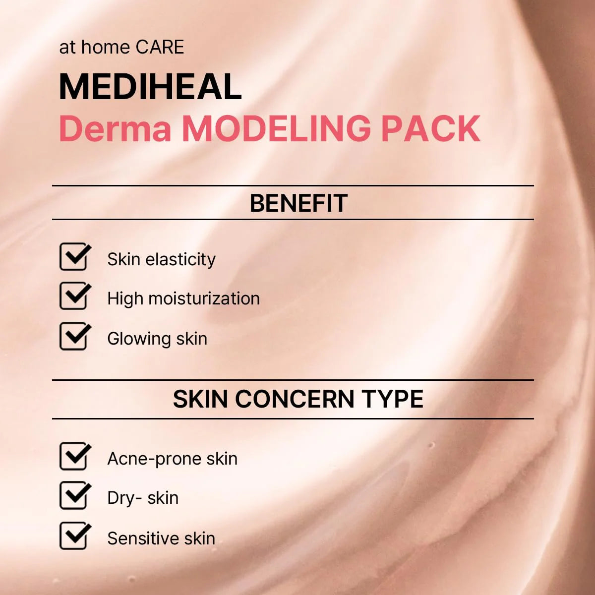 MEDIHEAL DERMA MODELING PACK [COLLAGEN FIRMING]