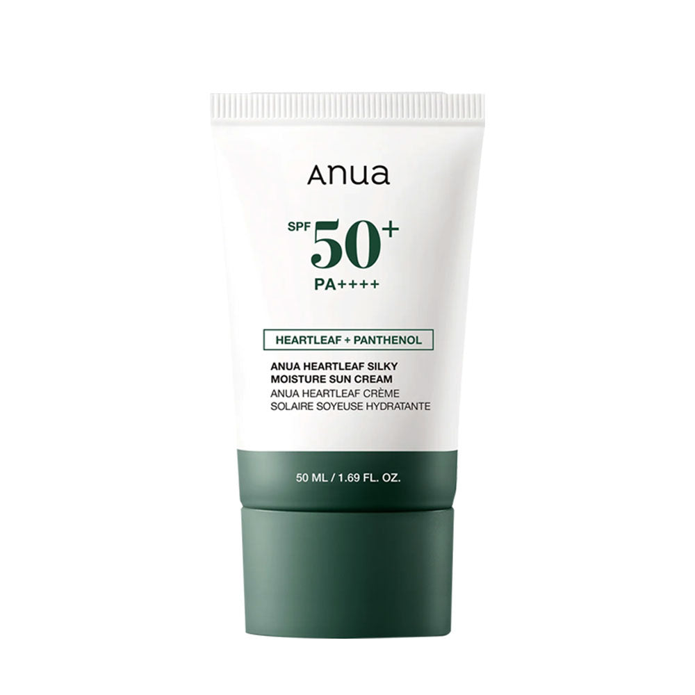 HEARTLEAF SILKY MOISTURE MILD SUNSCREEN 50ml