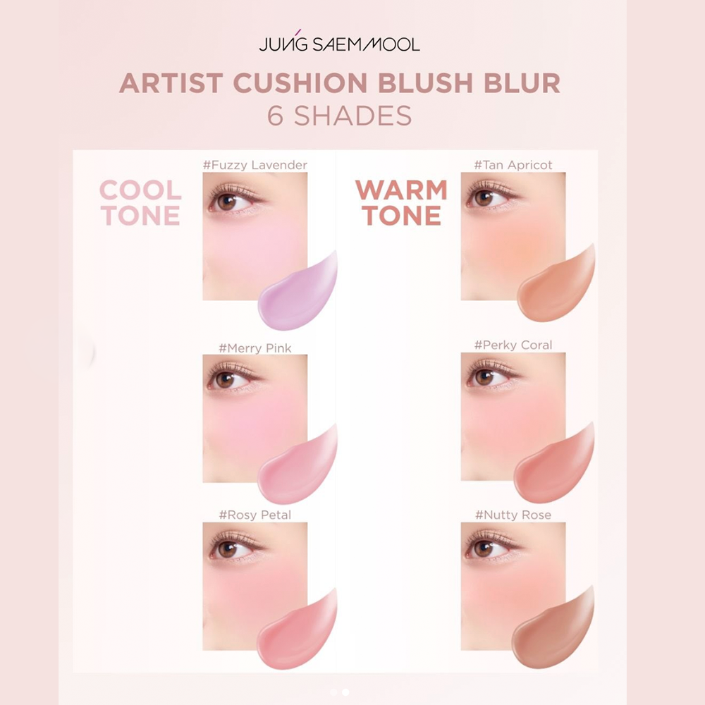 JUNGSAEMMOOL Artist Cushion Blush Blur