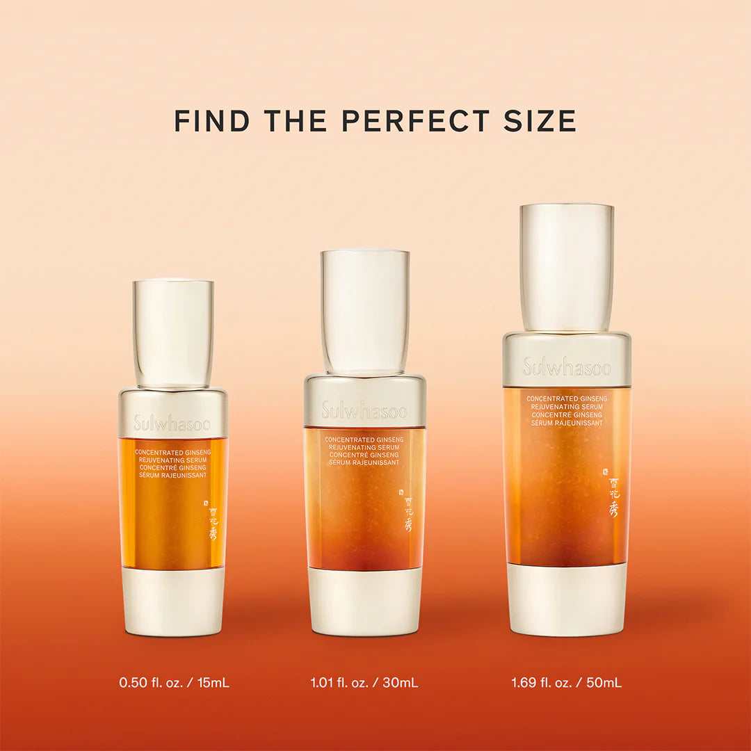 SULHWASOO CONCENTRATED GINSENG REJUVENATING SERUM 50ml | Visibly Firm & Lift