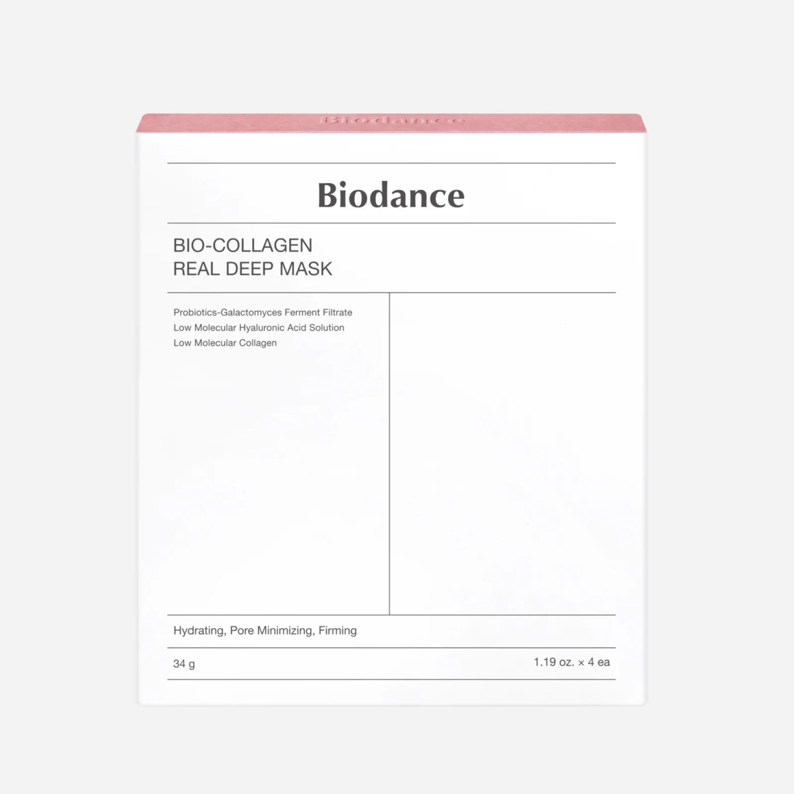 Bio-Collagen Rl Deep Mask x 4ea