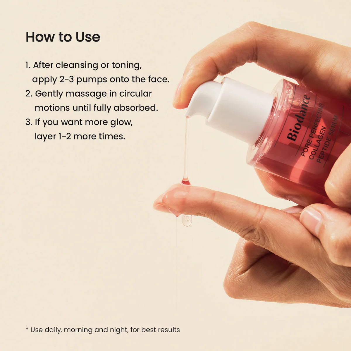 PORE PERFECTING COLLAGEN PEPTIDE SERUM