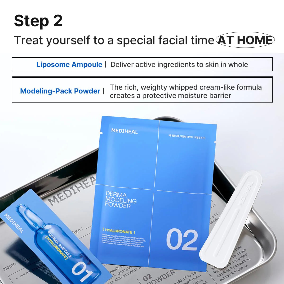 MEDIHEAL DERMA MODELING PACK [HYALURONATE MOISTURE]