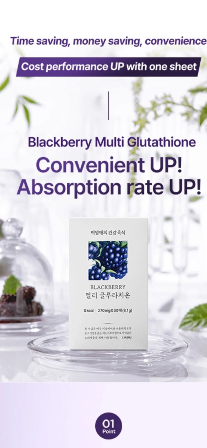 BLACKBERRY MULTI GLUTATHIONE FILM