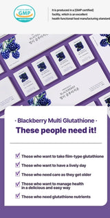 BLACKBERRY MULTI GLUTATHIONE FILM