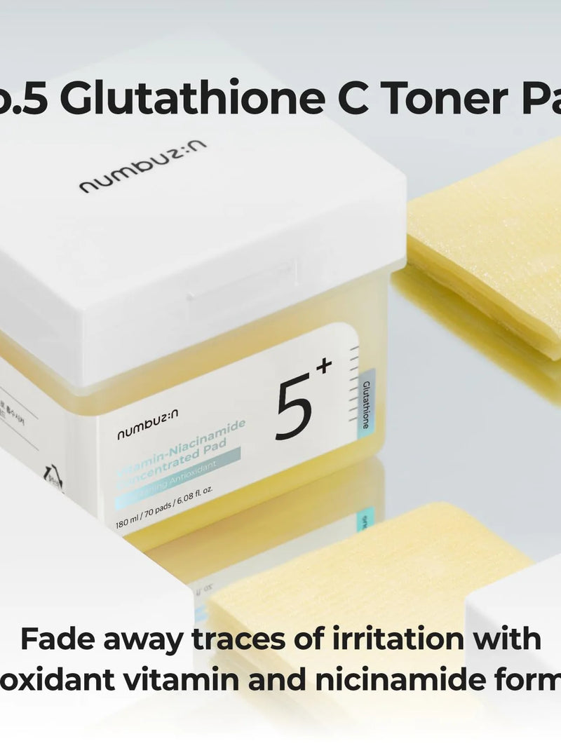 NO.5 VITAMIN NIACINAMIDE CONCENTRATED TONER PAD