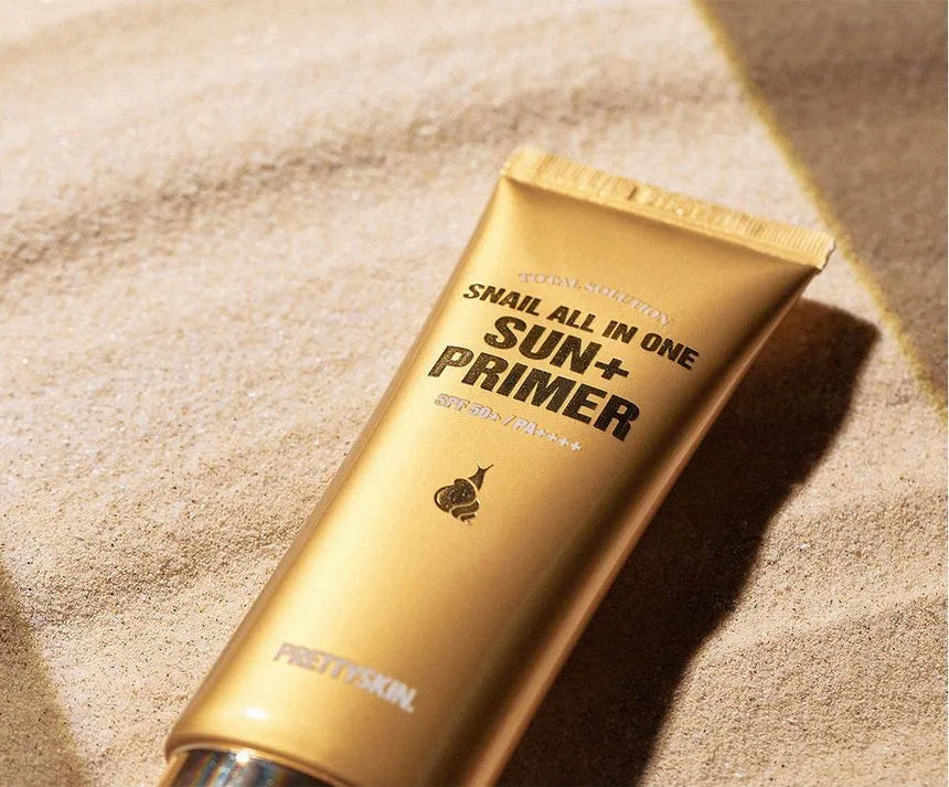 PRETTYSKIN TOTAL SOLUTION SNAIL ALL IN ONE SUN+PRIMER