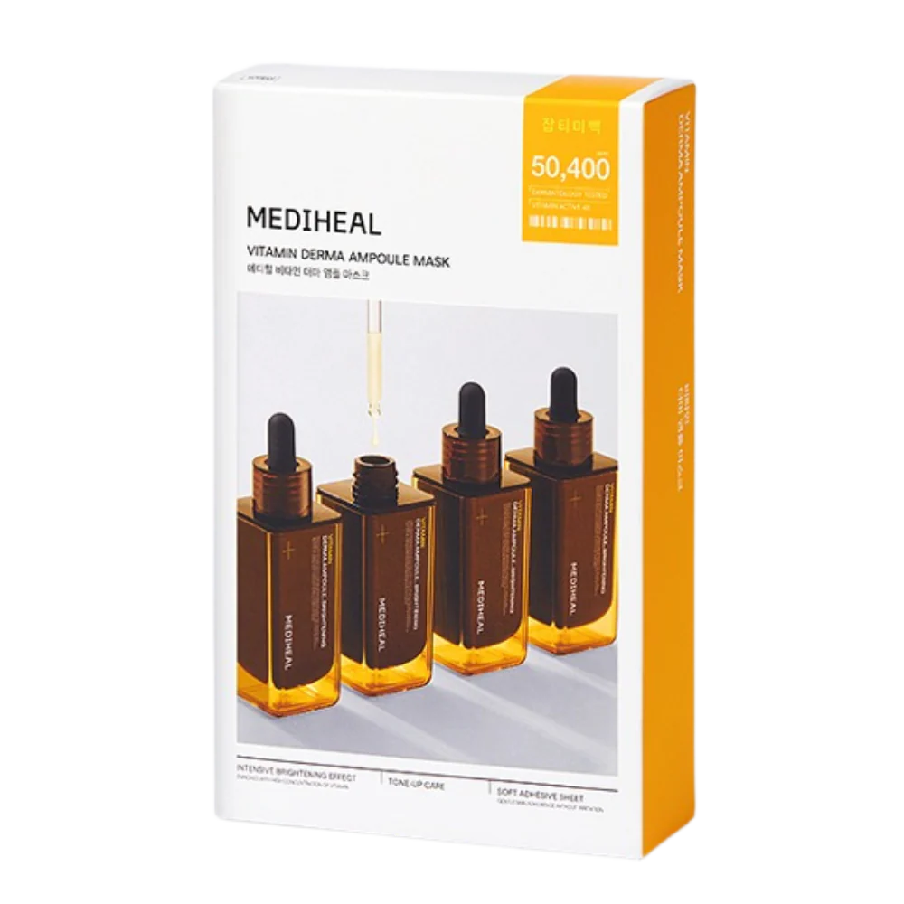 MEDIHEAL VITAMIN DERMA AMPOULE MASK