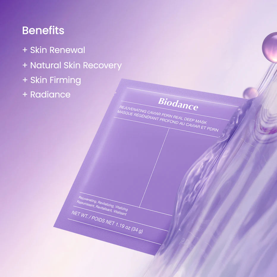 REJUVENATING CAVIAR PDRN REAL DEEP MASK 4EA