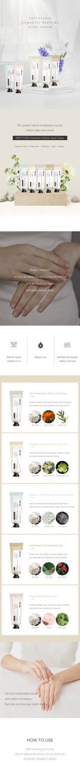 PRETTYSKIN ROMANTIC PERFUME HAND CREAM