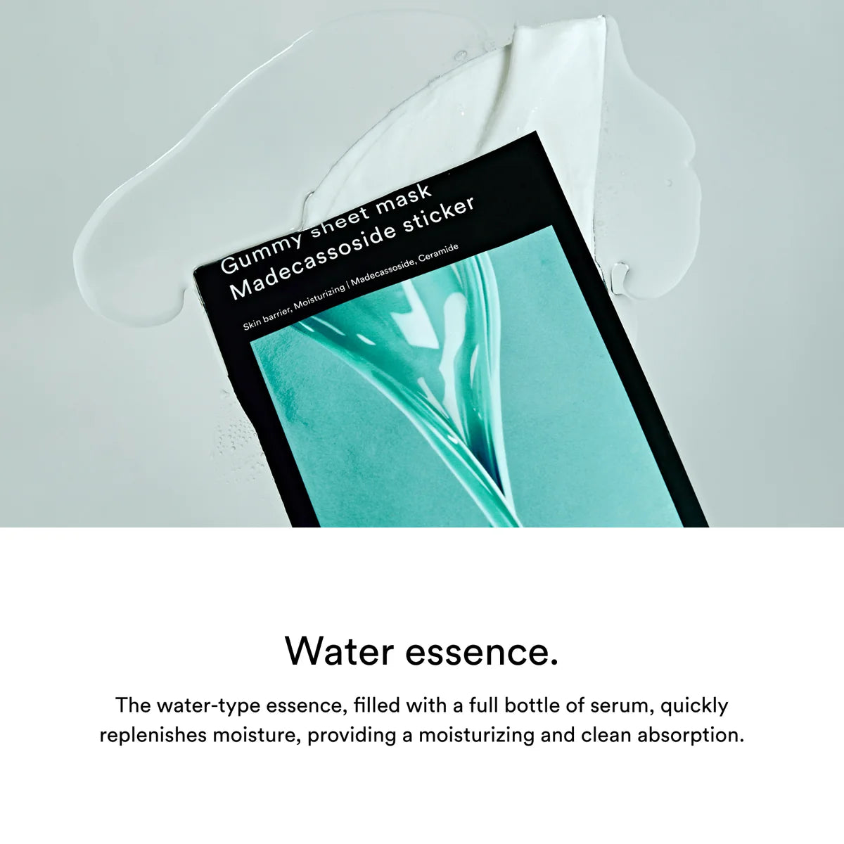 Abib Gummy sheet mask Madecassoside sticker