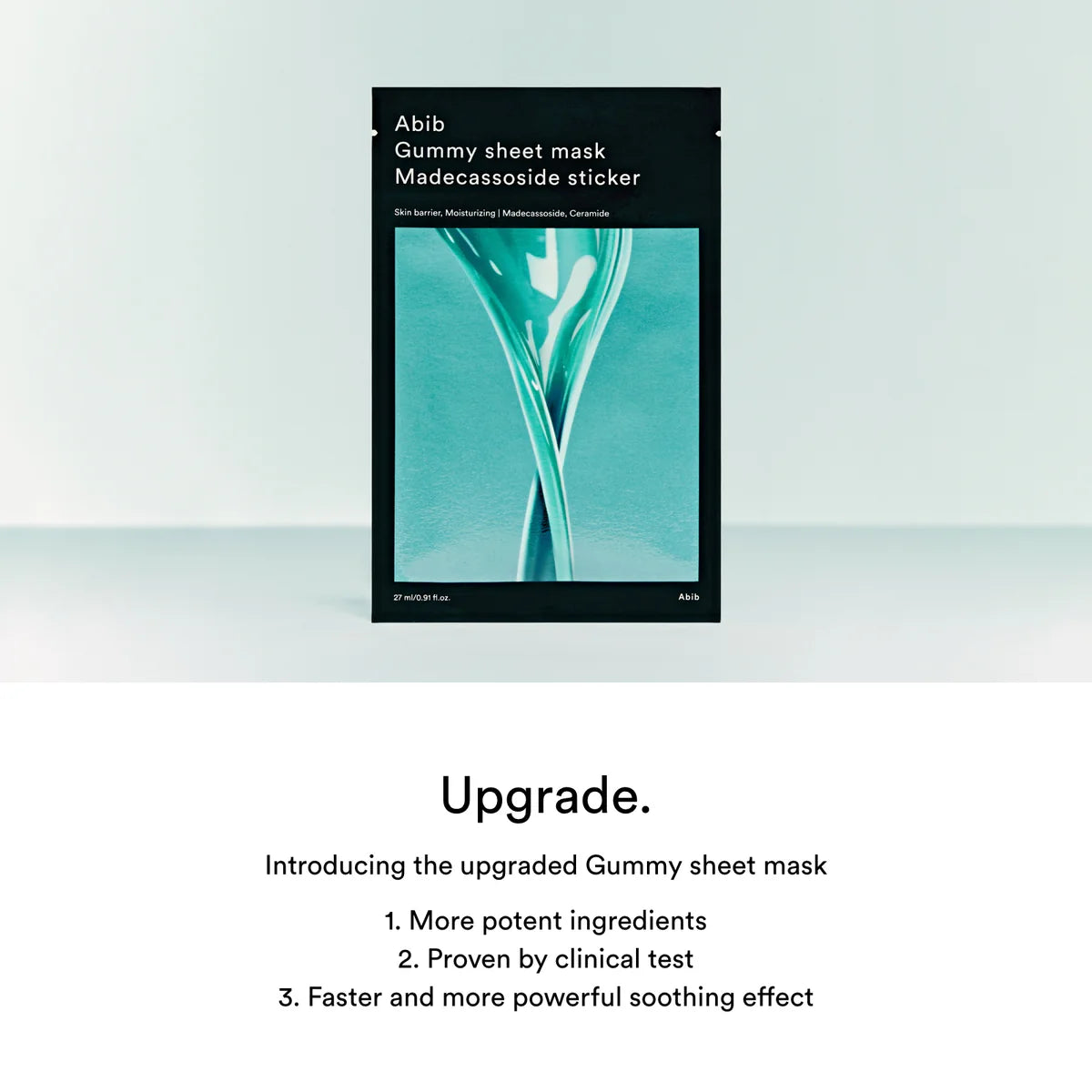 Abib Gummy sheet mask Madecassoside sticker
