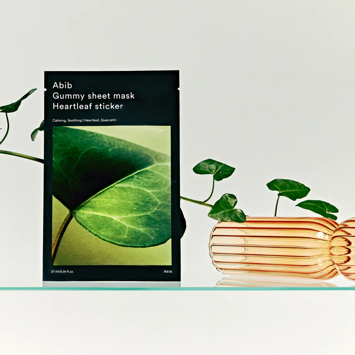 Abib Gummy sheet mask Heartleaf sticker