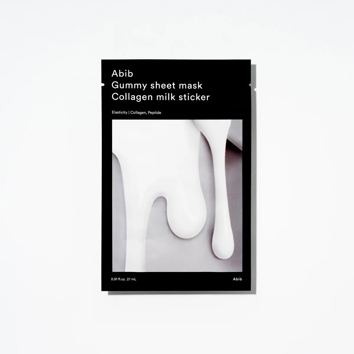 Abib Gummy sheet mask Collagen milk sticker