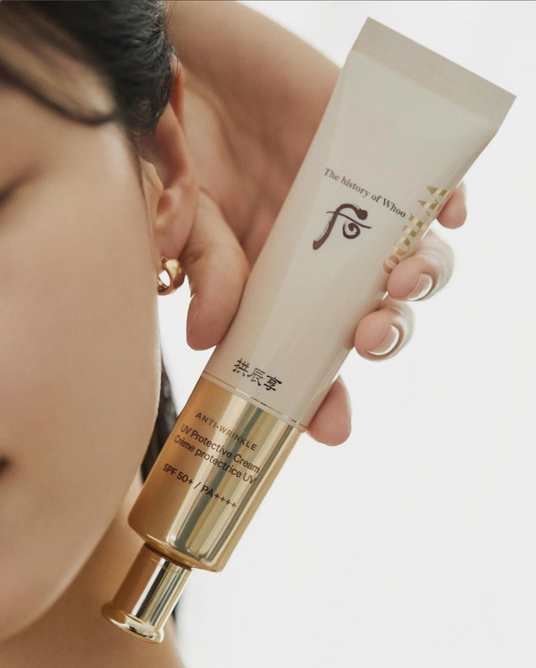 WHOO GONGJINHYANG JINHAEYUN WRINKLE SUN CREAM SPECIAL SET