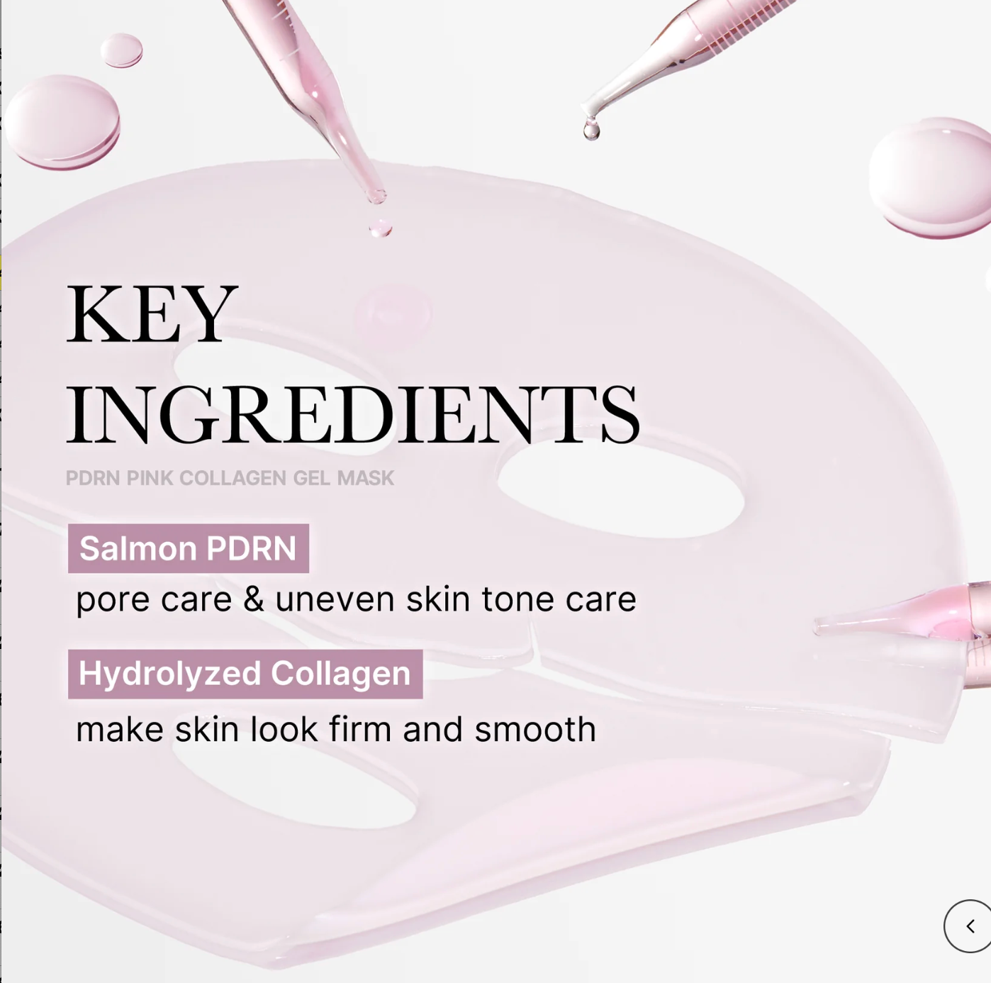 PDRN PINK COLLAGEN GEL MASK