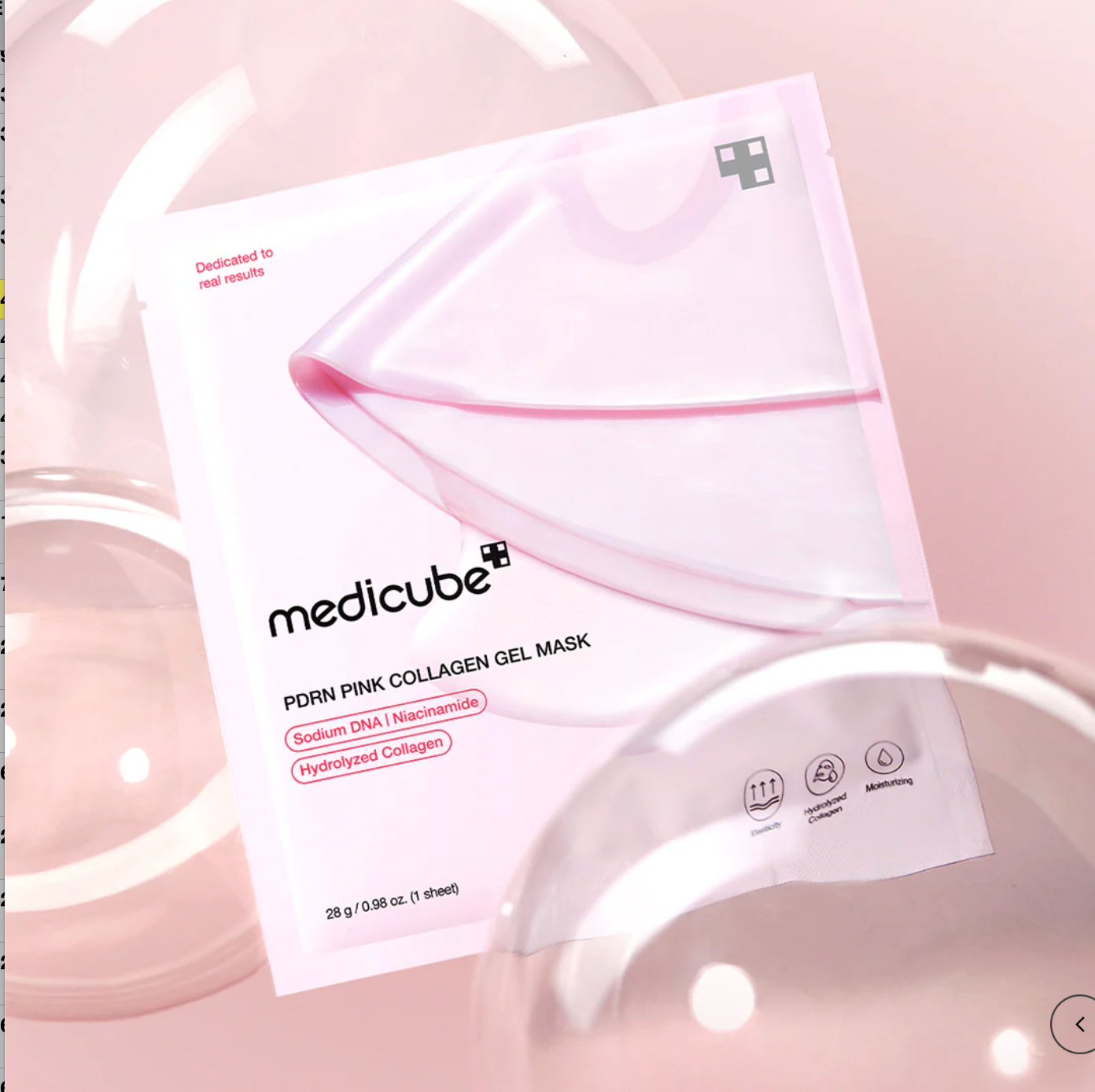 PDRN PINK COLLAGEN GEL MASK