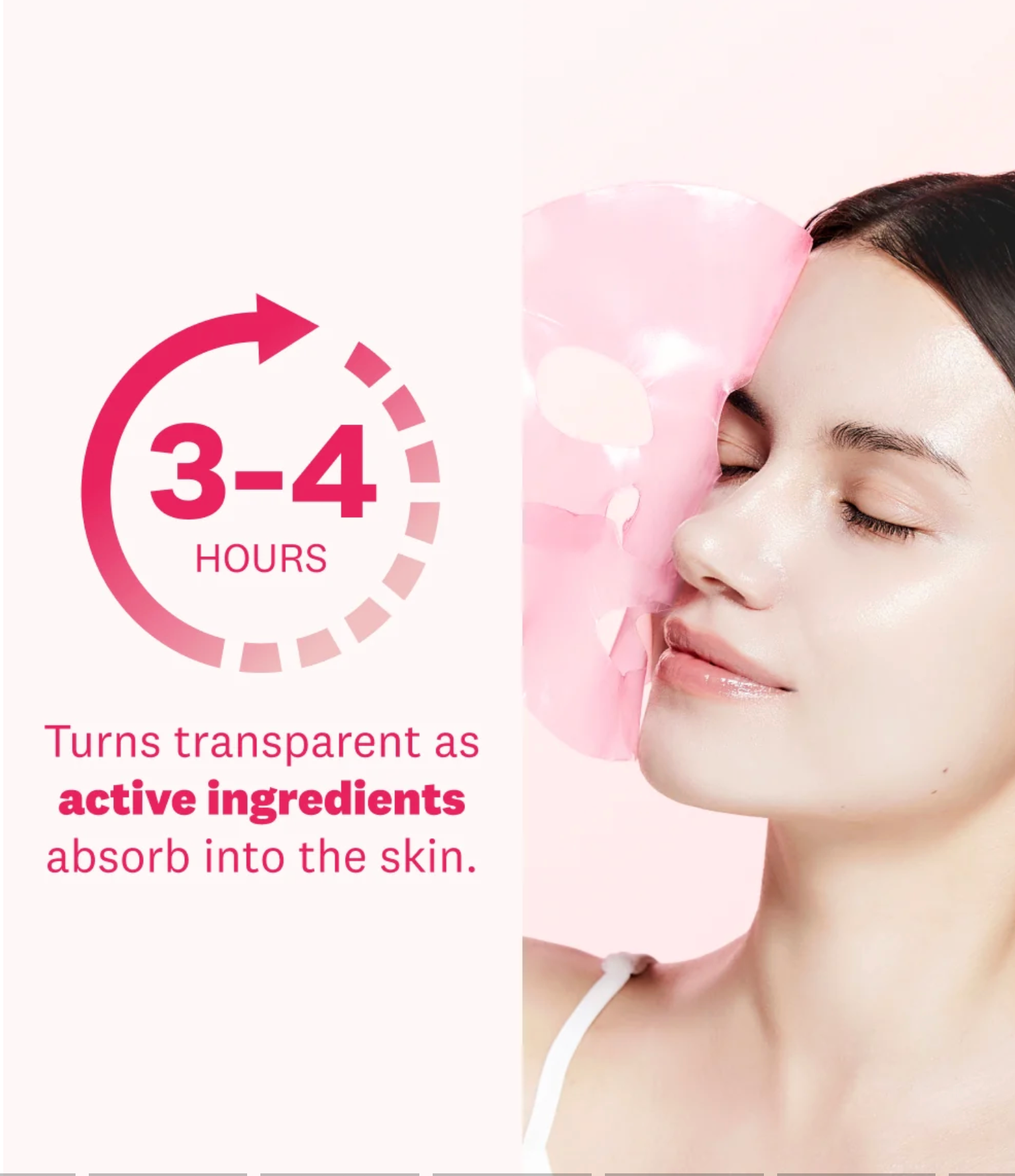 THEFACESHOP AT HOME AESTHETICS PDRN HYALU11 COLLAGEN MASK 4EA