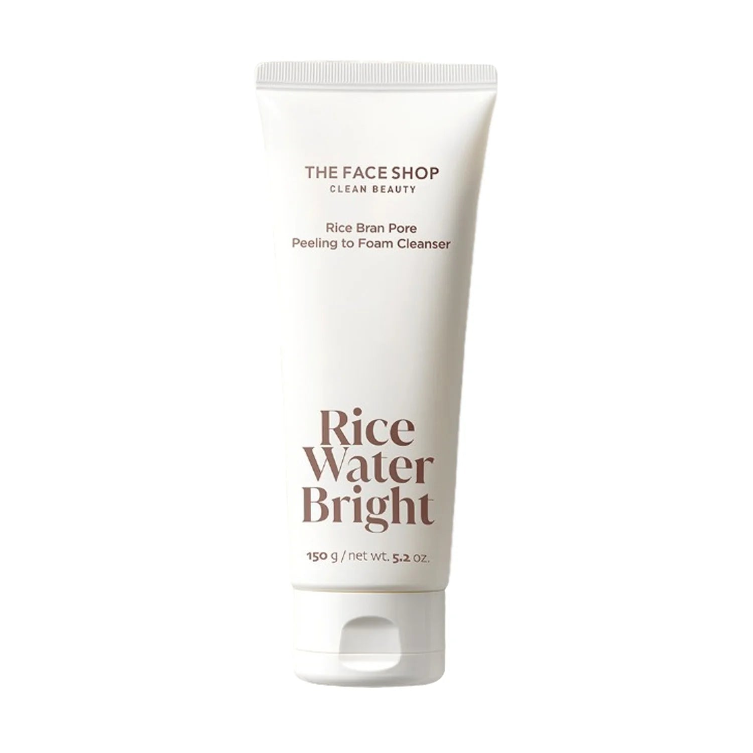 THE FACE SHOP Rice Water Bright Rice Bran Pore Peeling to Foam Cleanser