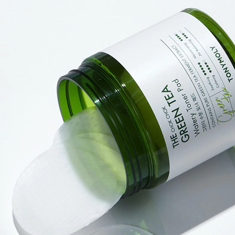 THE CHOK CHOK GREEN TEA WATERY TONER PAD