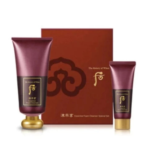 WHOO JINYULHYANG ESSENTIAL CLEANSING FOAM SPECIAL SET