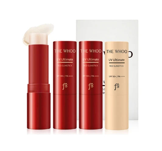 WHOO UV ULTIMATE RED SUNSTICK SPECIAL SET