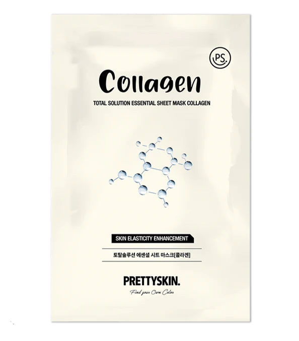 PRETTYSKIN TOTAL SOLUTION ESSENTIAL SHEET MASK | COLLAGAN