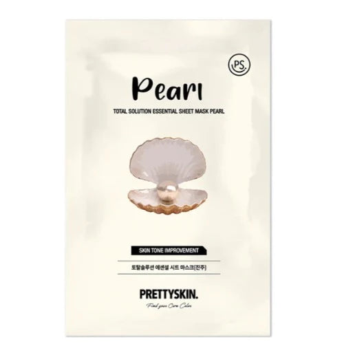 PRETTYSKIN TOTAL SOLUTION ESSENTIAL SHEET MASK | PEARL