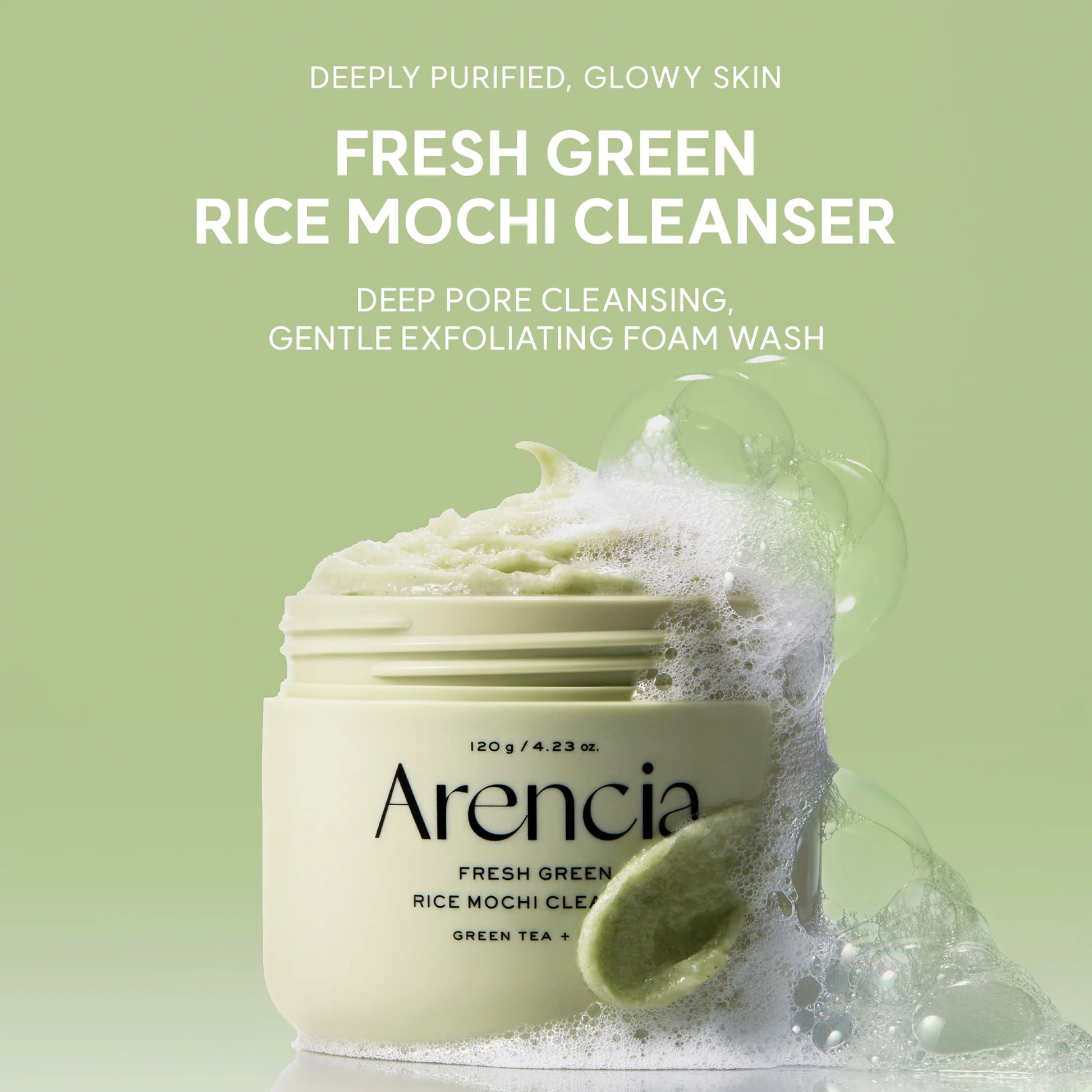 FRESH GREEN RICE MOCHI CLEANSER