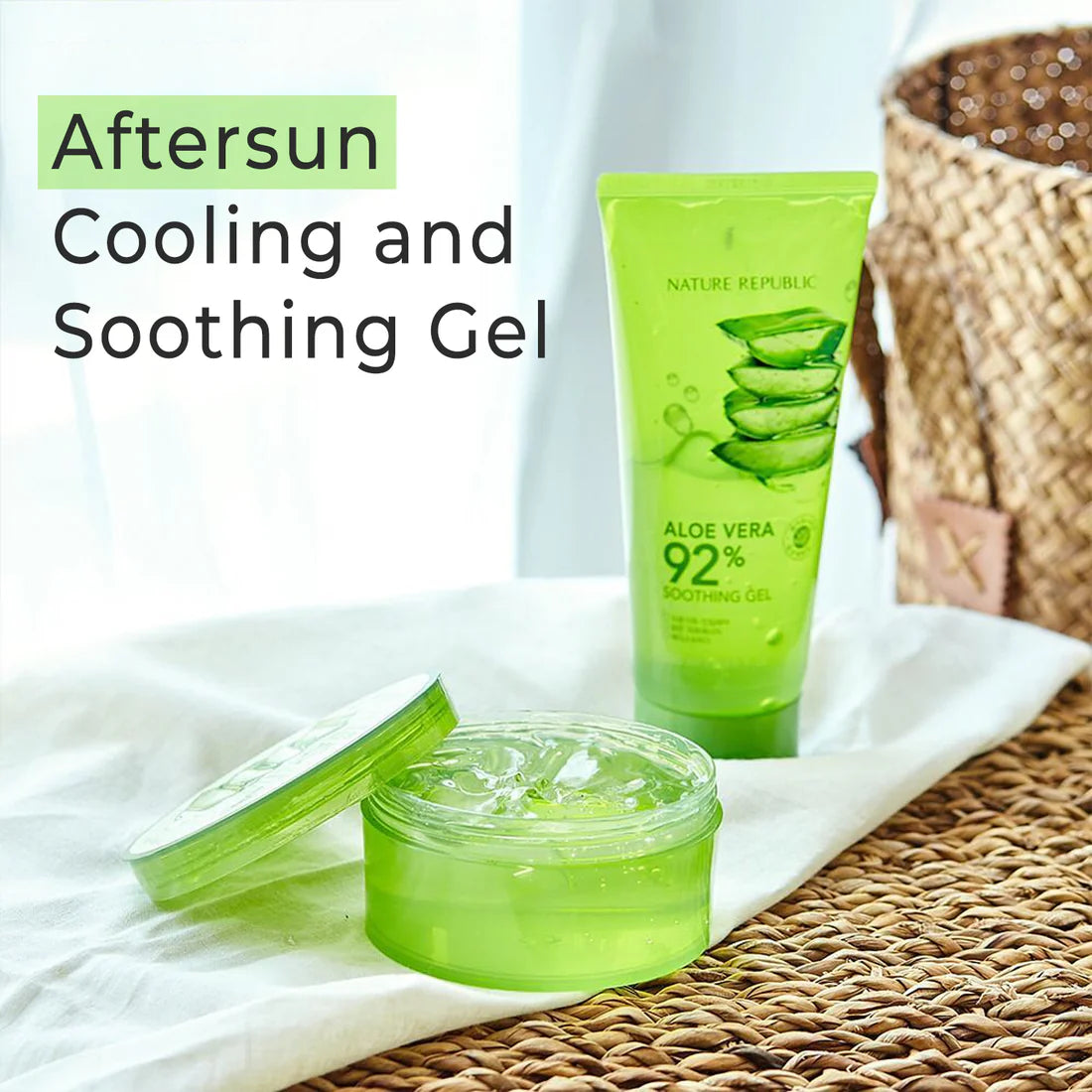 NATURE REPUBLIC Soothing & Moisture Aloe Vera 92% Soothing Ge 300ml