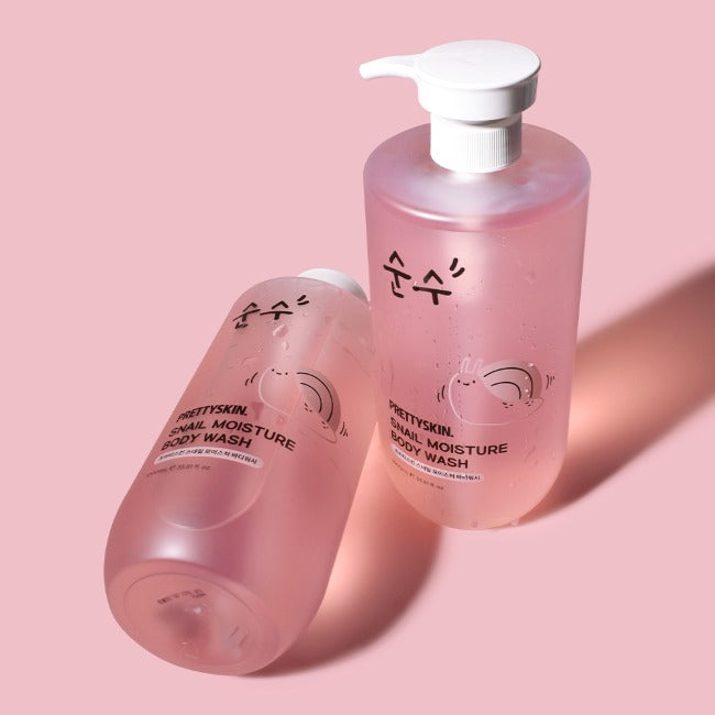 PRETTYSKIN SNAIL MOISTURE BODY WASH