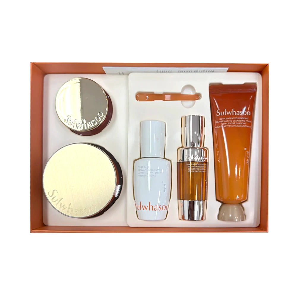 Sulwhasoo CONCENTRATED GINSENG REJUVENATING CREAM PERFECTING RICH SET