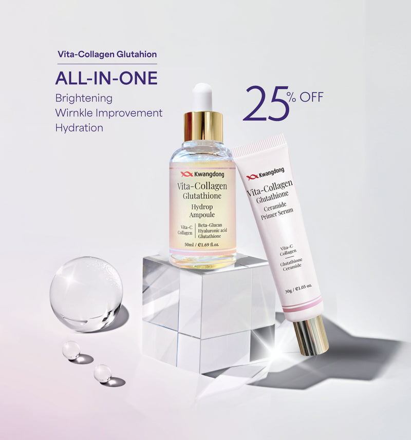 VITA COLLAGEN GLUTATHIONE CERAMIDE PRIMER SERUM+HYDROP AMPOULE
