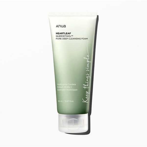 ANUA HEARTLEAF QUERCETINOL PORE DEEP CLEANSING FOAM 150ml
