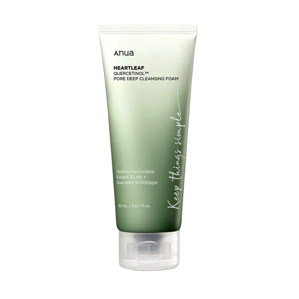 ANUA HEARTLEAF QUERCETINOL PORE DEEP CLEANSING FOAM 150ml