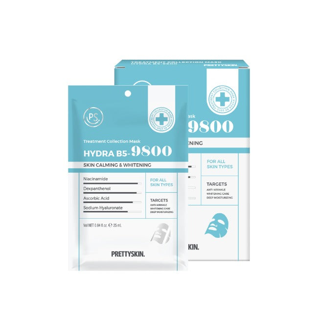 PRETTYSKIN TREATMENT COLLECTION MASK HYDRA B5-9800 (10sheets)