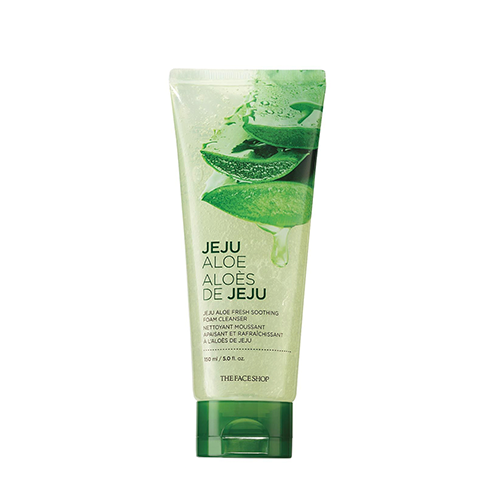 Jeju Aloe Fresh Soothing Foam Cleanser