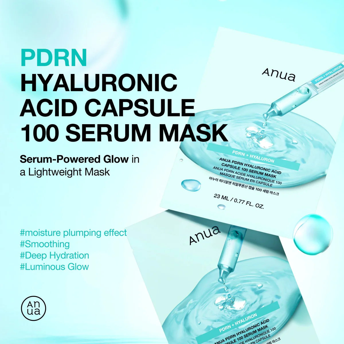 PDRN HYALURON 100 SERUM MASK