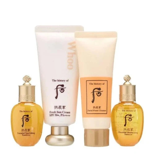 WHOO GONGJINHYANG JINHAEYUN  FRESH SUN CREAM SPECIAL SET