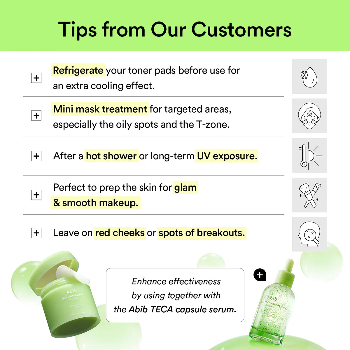 Abib HEARTLEAF SPOT PAD CALMING TOUCH