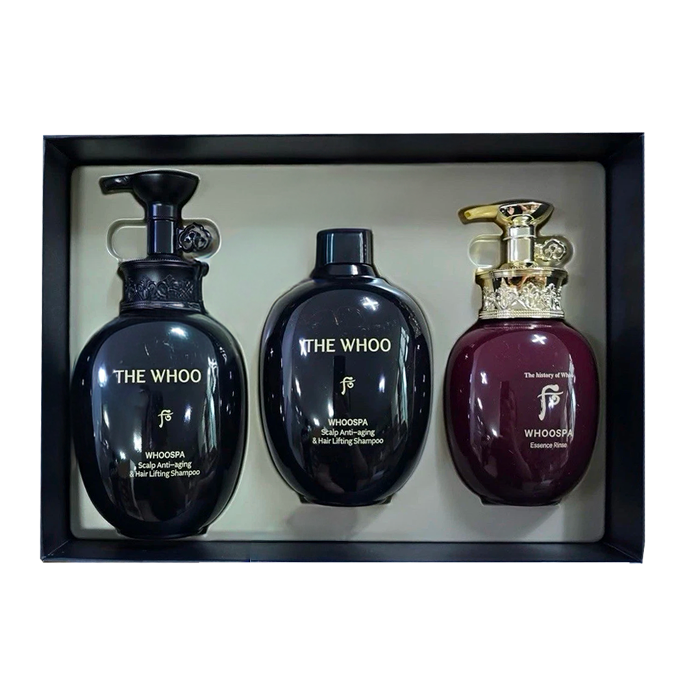 WHOO SPA SCALP ANTI-AGING & HAIR LIFTING SHAMPOO SPECIAL SET