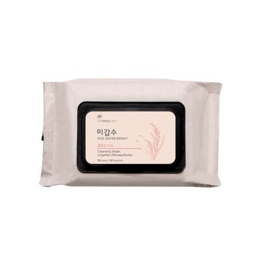 Rice Water Bright Cleansing Facial Wipes