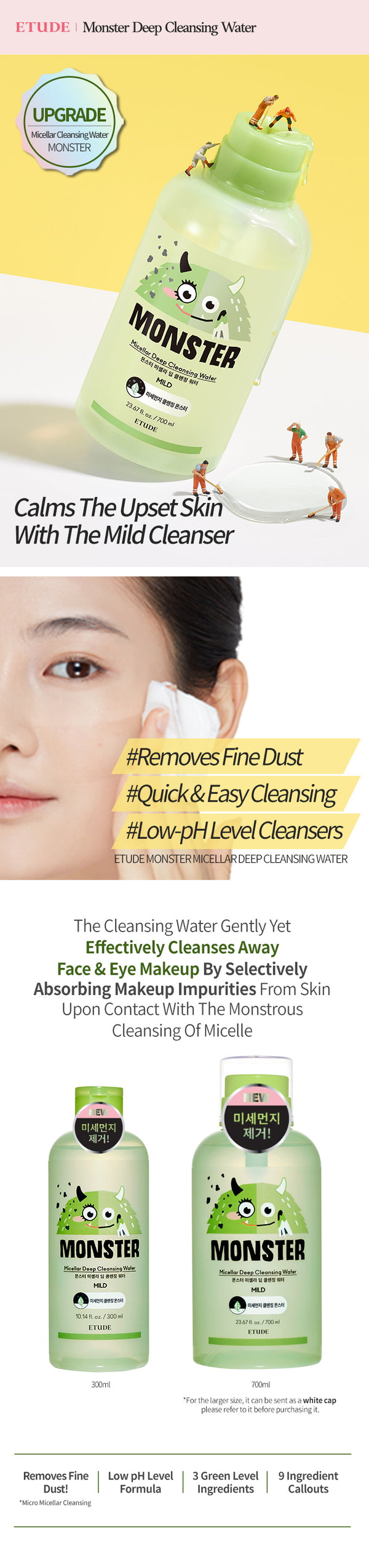 Monster Micellar Deep Cleansing Water