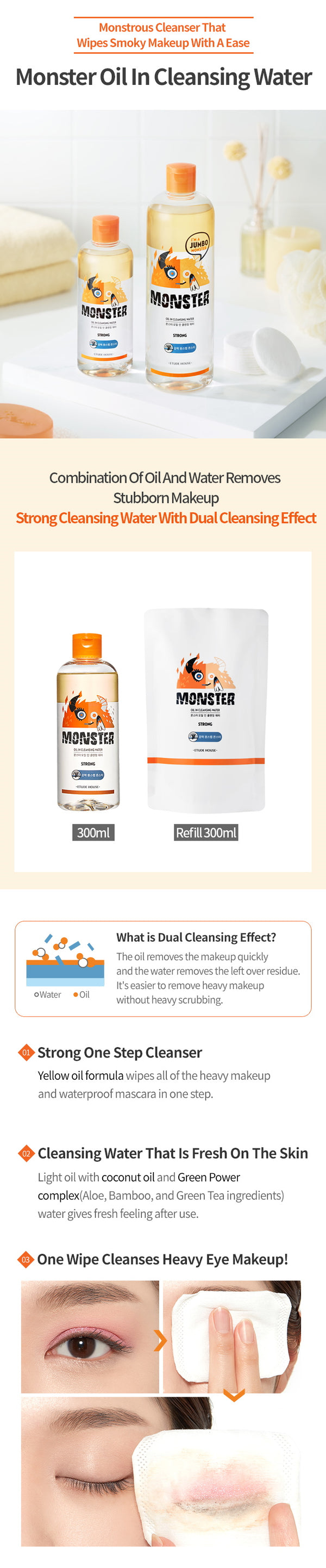 Monster Oil In Cleansing Water