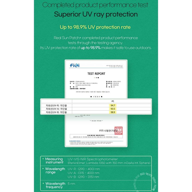 UV Block Real Sun Patch_10 Patches (5 Pairs)